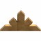 Ekena Millwork Saratoga Rough Sawn Timber Gable Bracket, Western Red Cedar, 36"W x 23"H x 2"D x 6"F, 15/12 Pitch GBW036X23X0206SAR00RWR - alternate 2